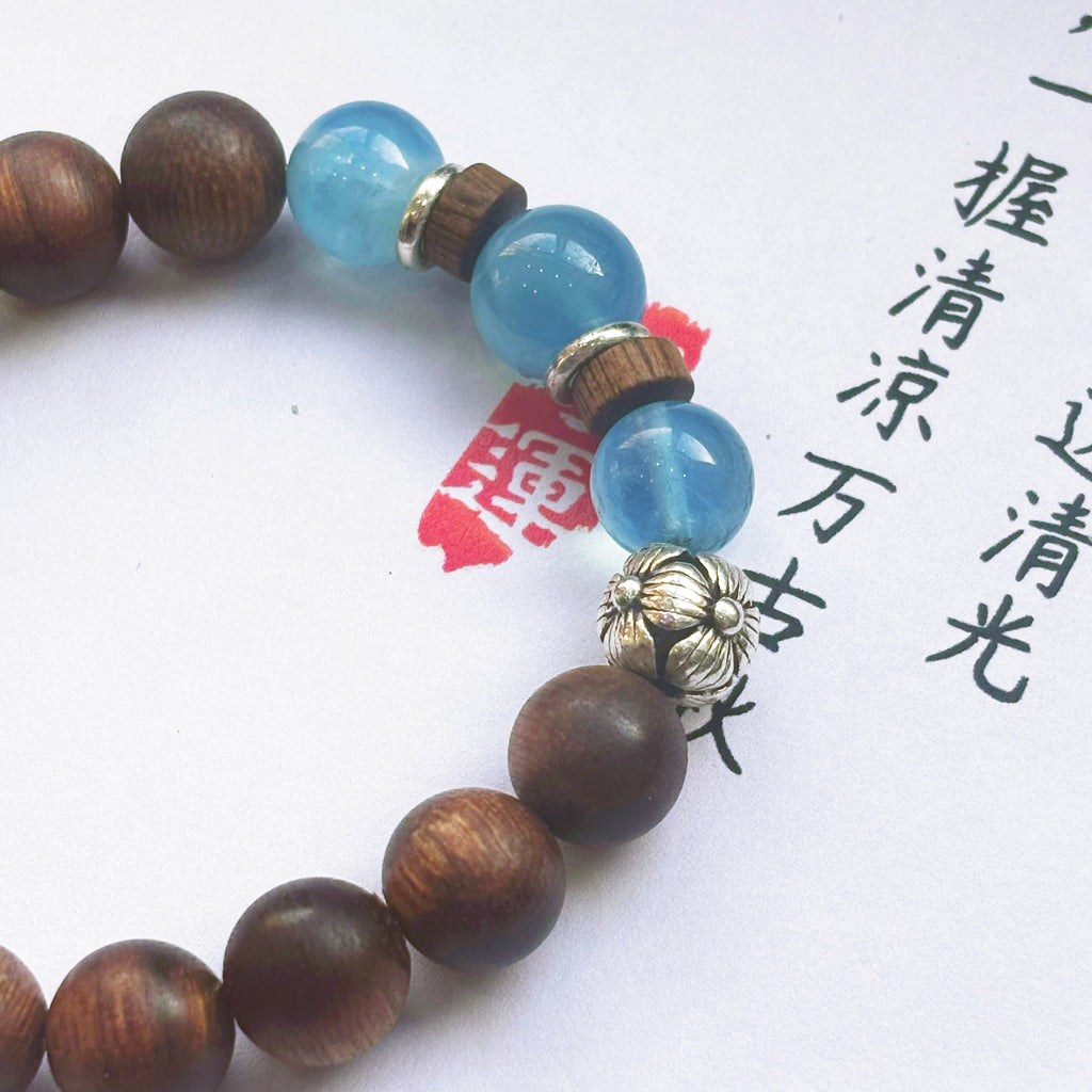Sandalwood Crystal Bracelet