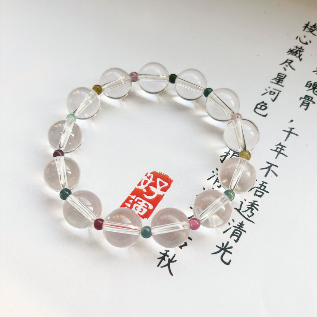 White crystal bracelet