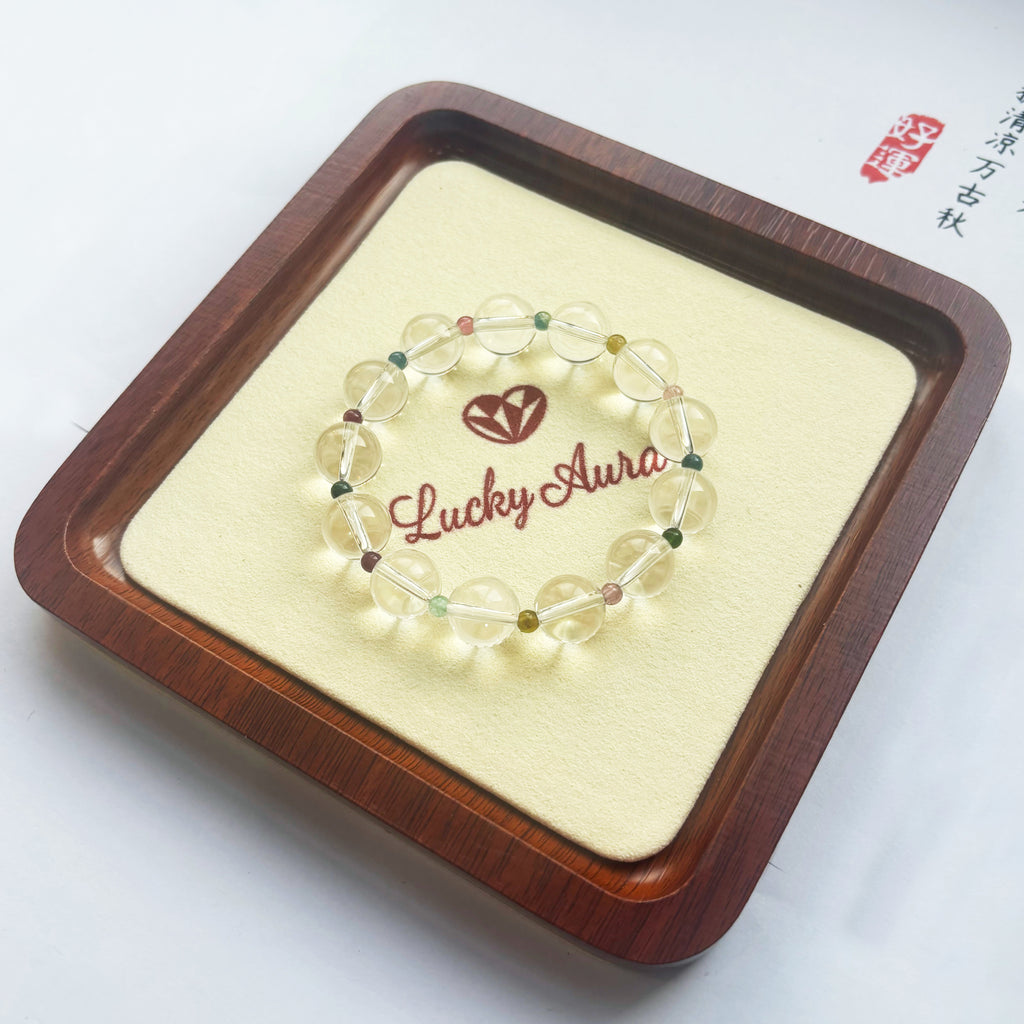 White crystal bracelet