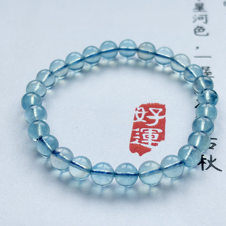 Blue crystal bracelet