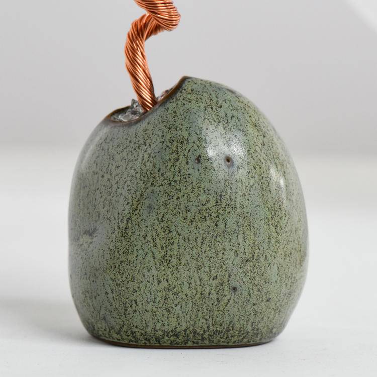 Mini flower vase crystal tree