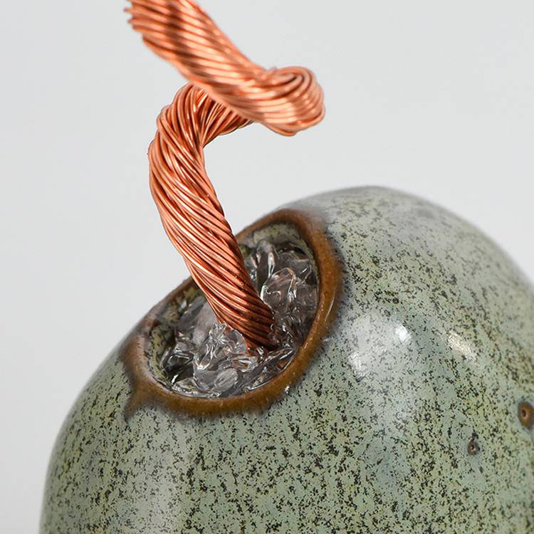 Mini flower vase crystal tree