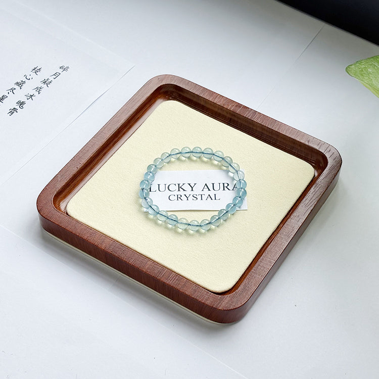 Blue crystal bracelet