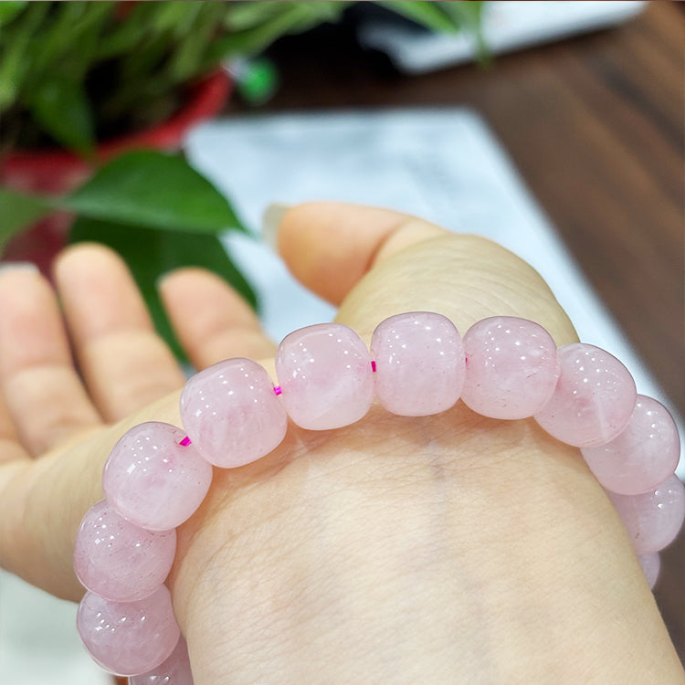 Natural Pink Crystal Bracelet Fashion Bracelet Attracts Love