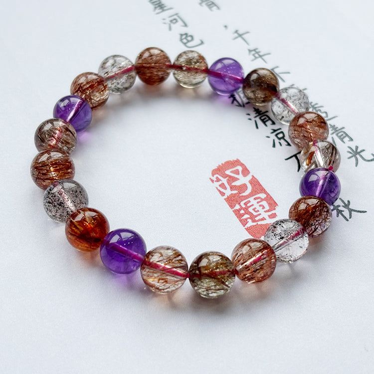 Crystal Super Seven Bracelet
