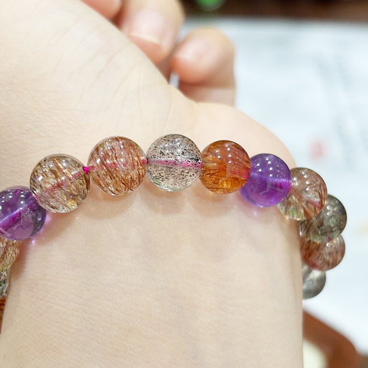 Crystal Super Seven Bracelet