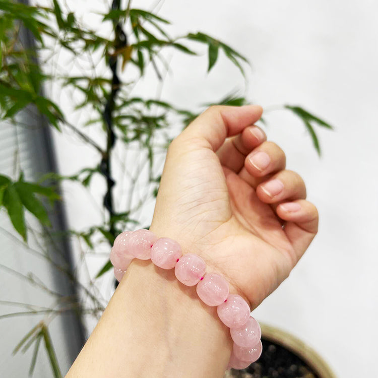 Natural Pink Crystal Bracelet Fashion Bracelet Attracts Love